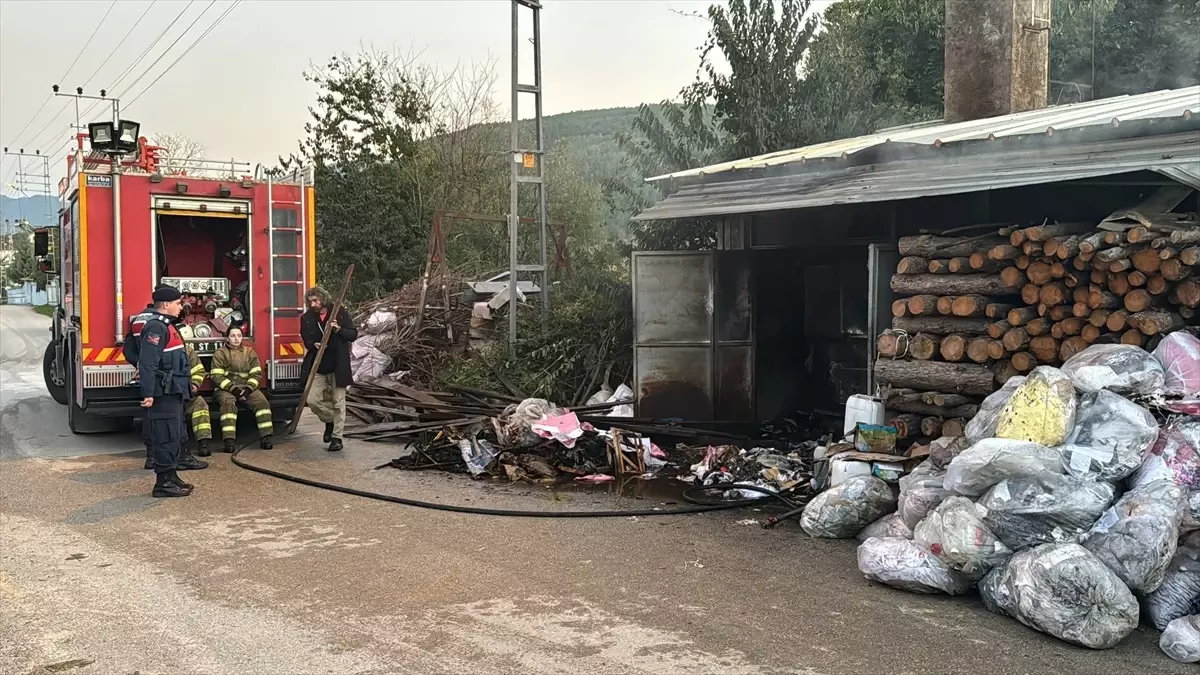 Safranbolu’da Restoran Yangını