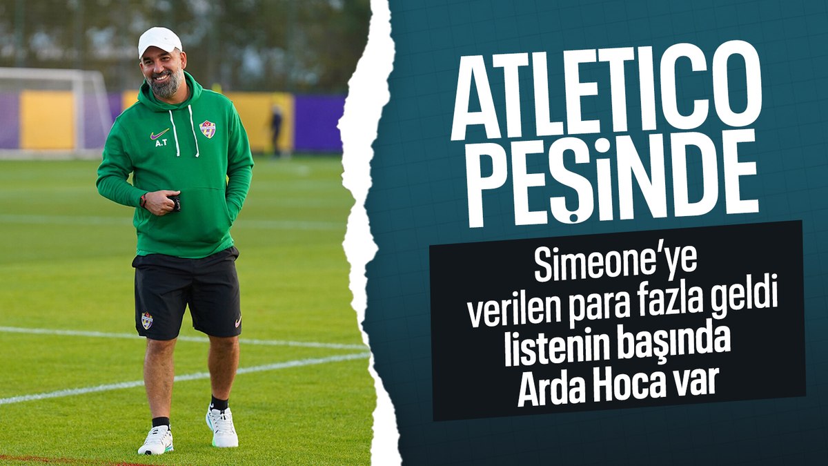 Atletico Madrid’de Arda Turan sesleri! Diego Simeone yerine gelebilir