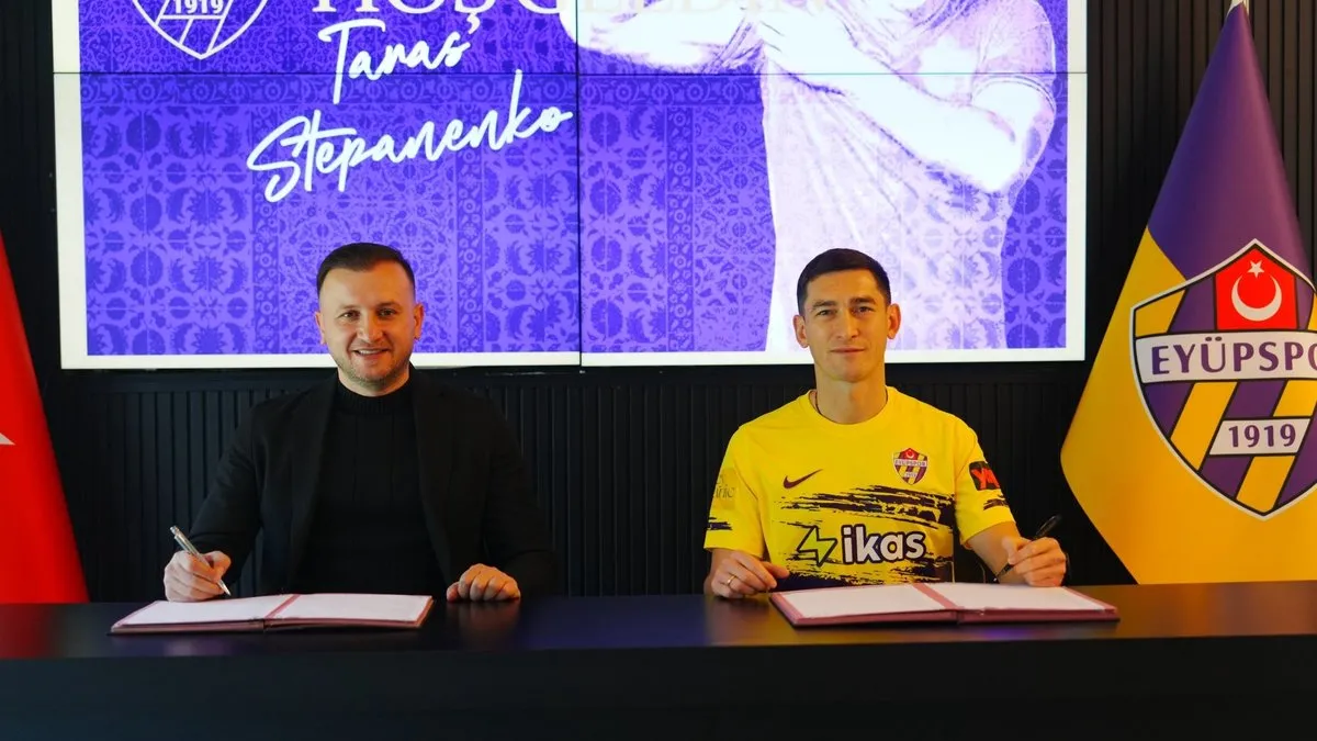 Eyüpspor, Taras Stepanenko transferini açıkladı!