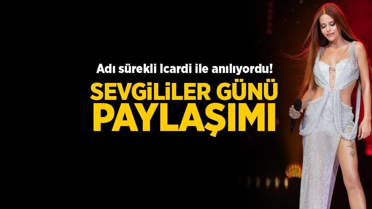 Adı sürekli Icardi ile anılıyordu! Simge Sağın’dan sevgililer günü paylaşımı