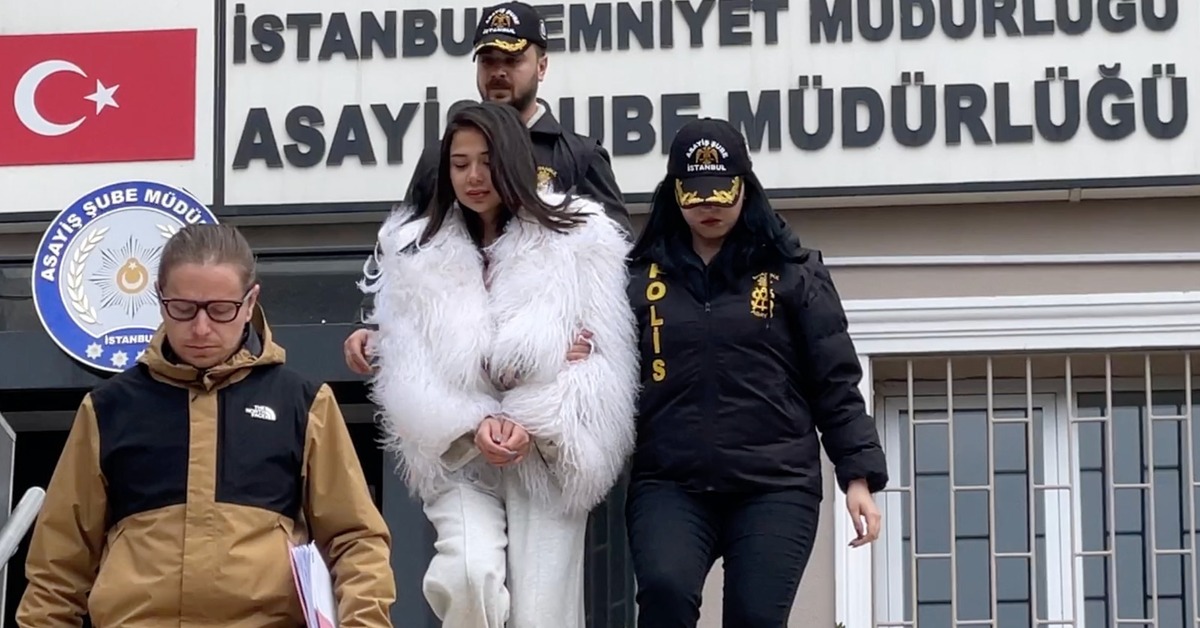 Merve Taşkın, adliyeye sevk edildi