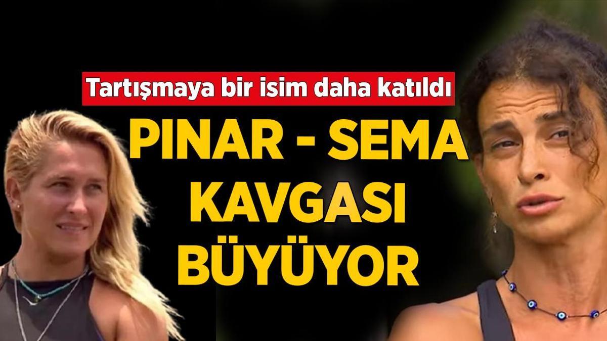 Survivor’da Pınar ve Sema kavgasında ikinci raunt! Tartışmaya Hikmet de dahil oldu