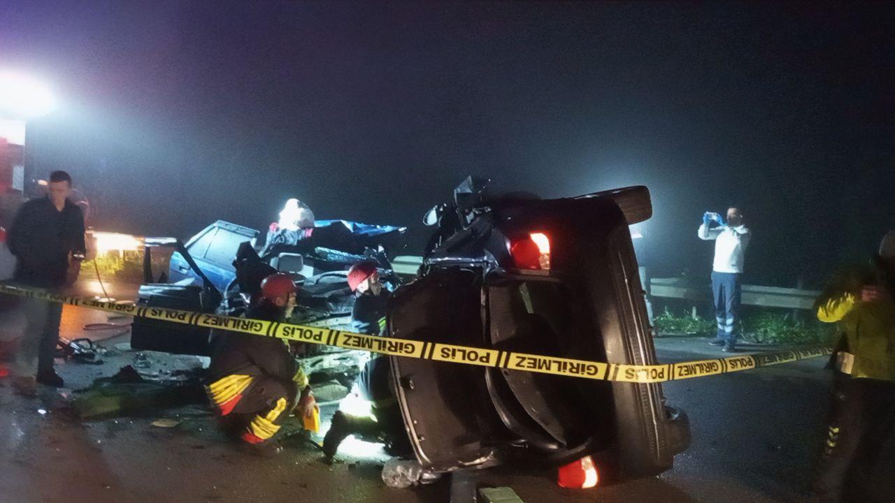Samsun’da trafik kazası: 5 ölü