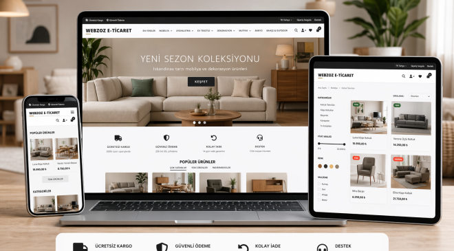 Firma Yazılımları Hazır Web Sitesi ve E-ticaret Yazılımlarında Doğru Seçim